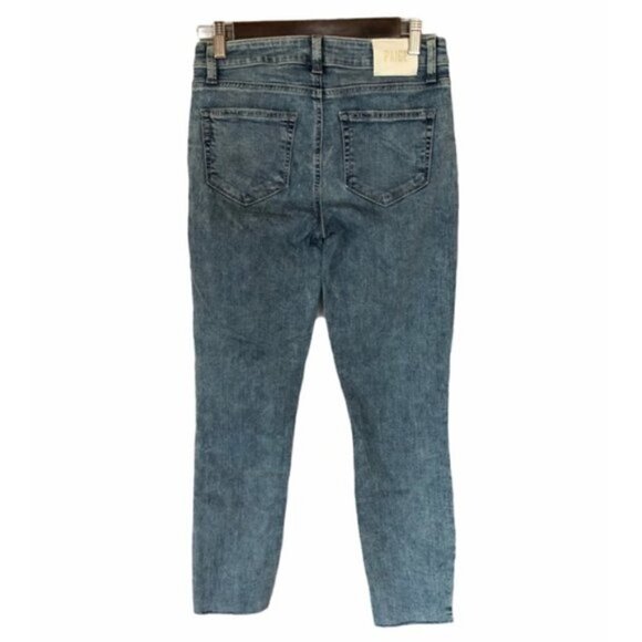 Paige Verdugo Aloha Raw Hem Crop Skinny Jeans 26 - Picture 3 of 7